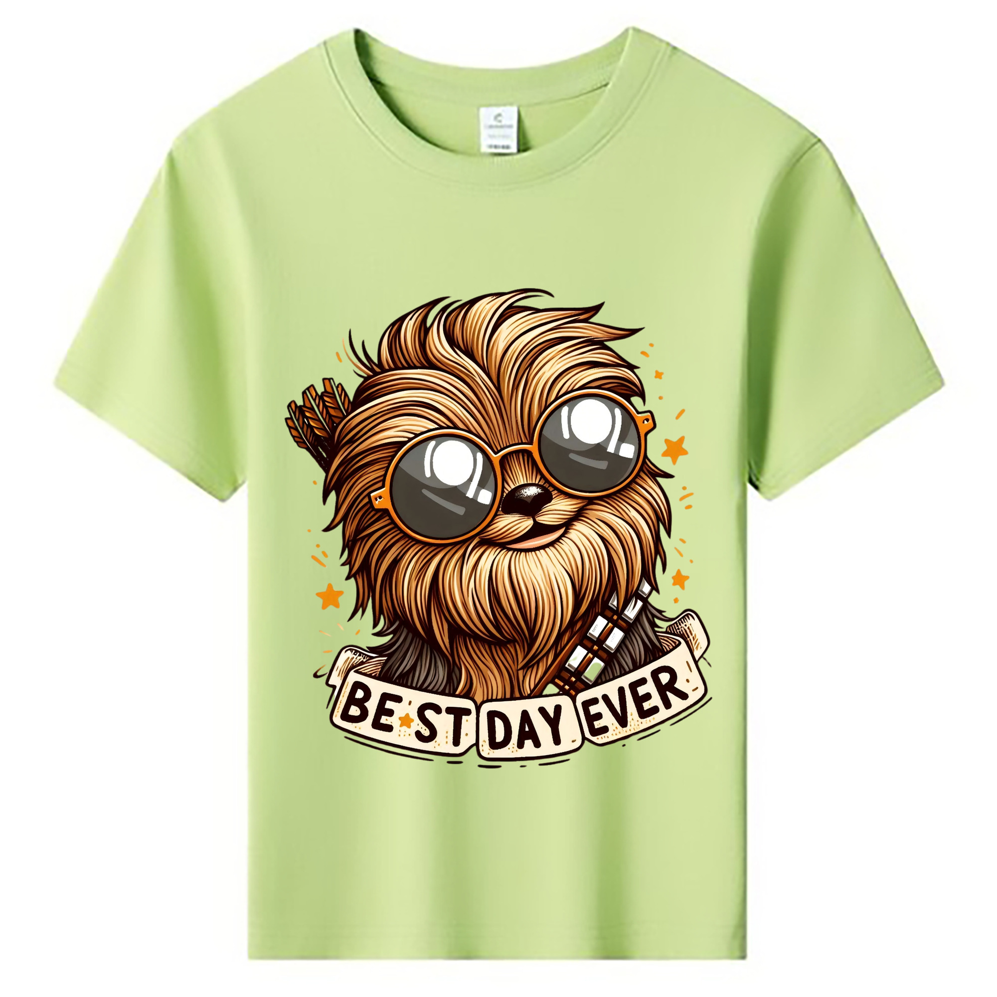 （画像用） スター・ウォーズ Star Wars 綿100％キッズTシャツ（フロントプリント）